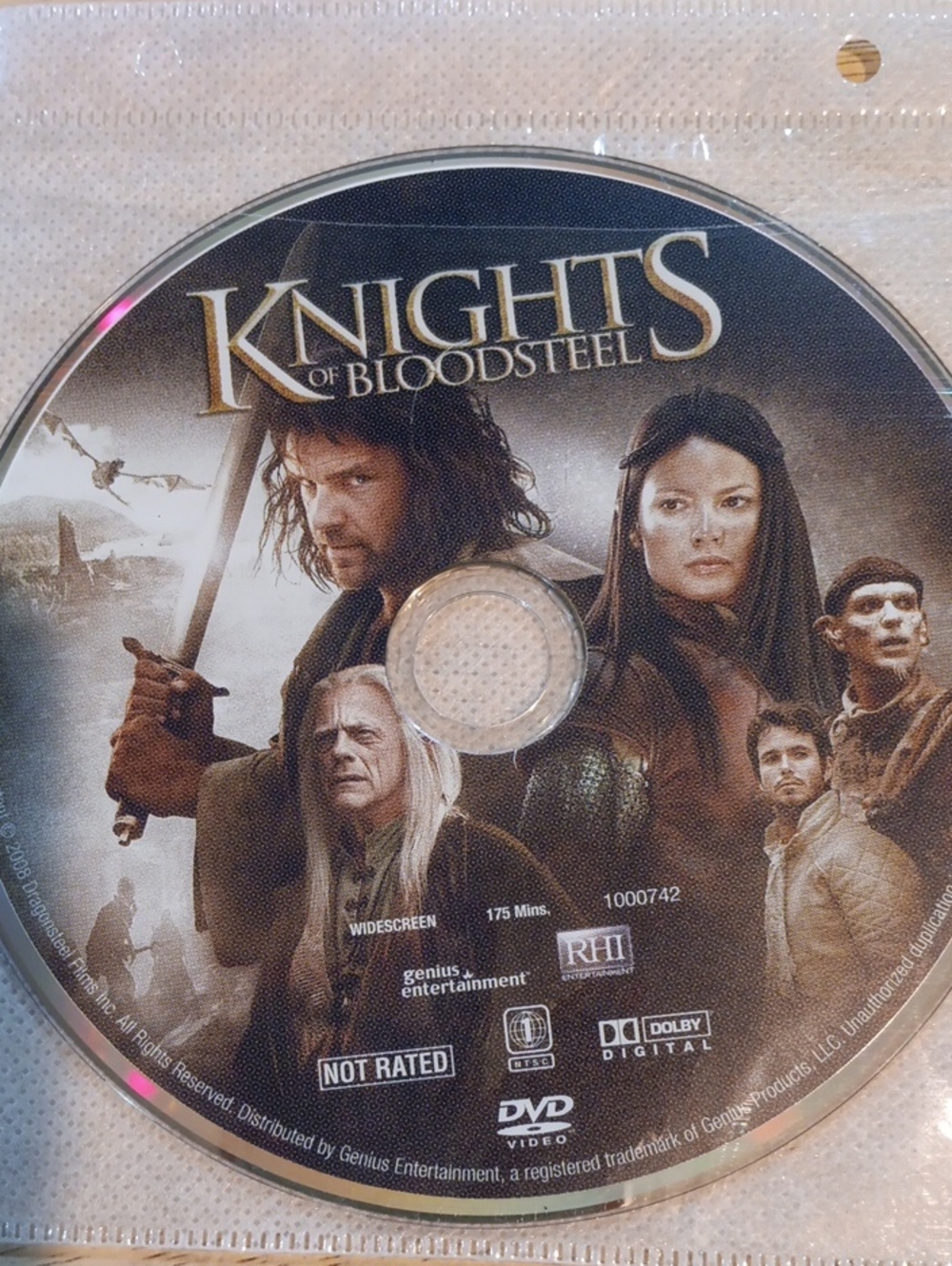 Knights of Bloodsteel DVD *NO CASE*